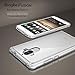 Ringke Fusion Compatible with Huawei Mate 9 Tough PC Back TPU Bumper Drop Protection, Shock Absorption Technology Attached Dust Caps Raised Bezels Protective Cover Huawei Mate 9 Case - Clear