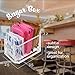 ARAD Crystal Clear Restaurant Style Acrylic Sweetener, Sugar, Sweet ‘N Low Holder 24 Packet Capacity