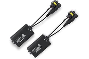KOOMTOOM 2026 Upgraded Canbus Decoder for Led Headlights,H11 H8 H9 Canbus Resistor Capacitor Anti-Flicker Harness Headlight B