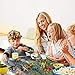 Dinosaur Toys with Play Mat, 18 Pieces Educational Realistic Dinosaur Figures and 28.5