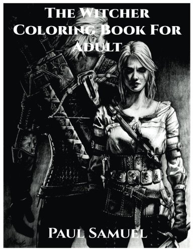 The Witcher Coloring Book For Adult