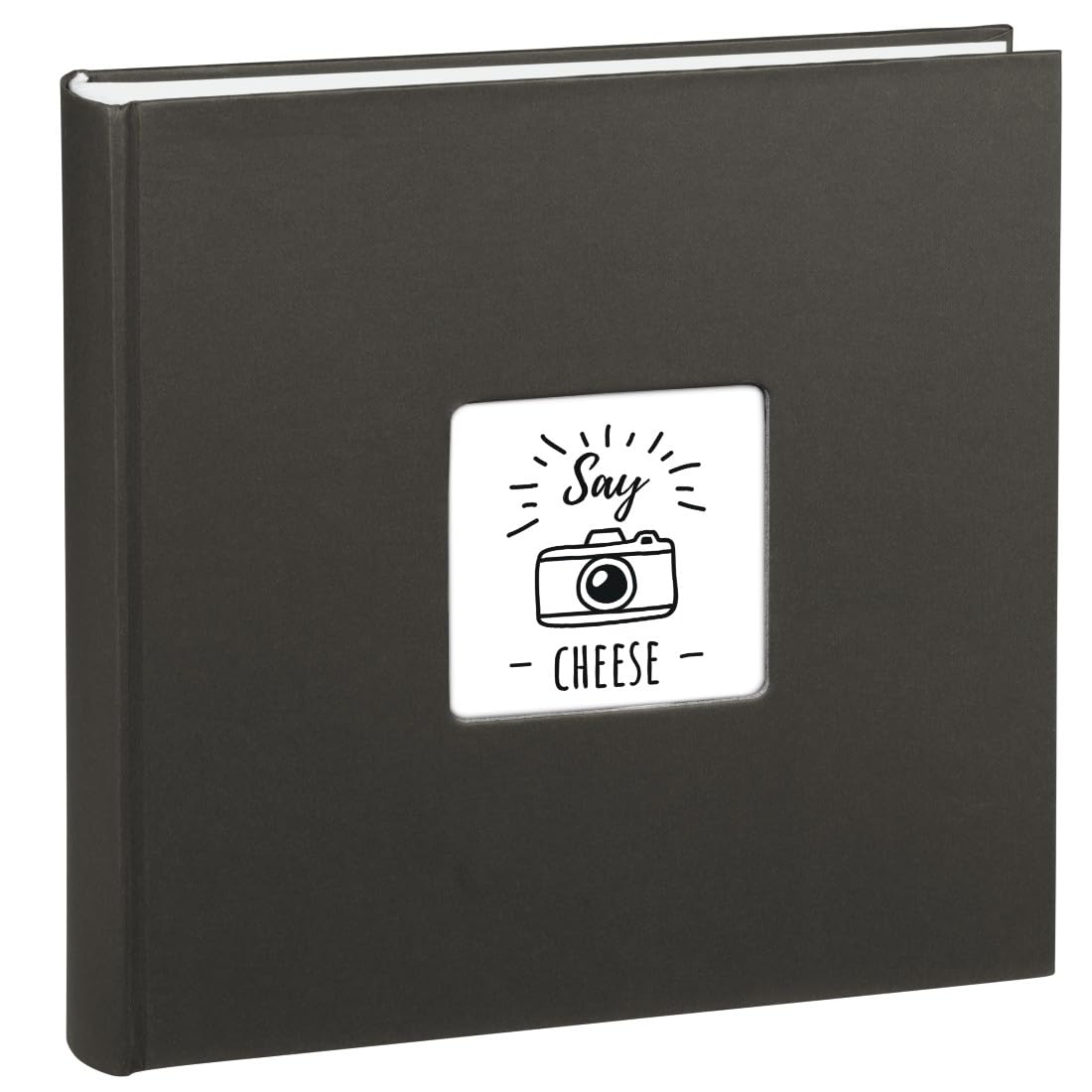 Hama Jumbo Art Album | 30x30 cm |100 White Pages | Black — image 1