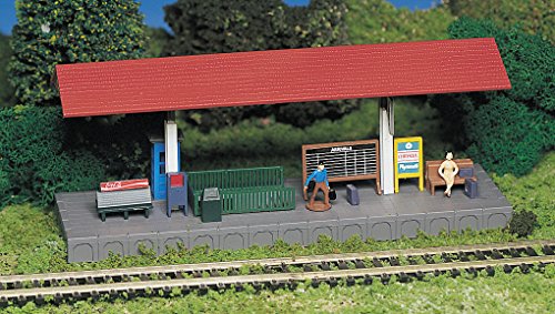 Platform Station Plasticville Building Kit HO Scale