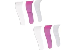 BWESOO 6 Pcs Random Color Portable Hair Wax Cleansing Spatulas Hair Waxing Removal Beauty Tools Non-Stick Wax Hair Removal Applicator Reusable Scraper Hard Sticks,Hair Removal Waxing Spatulas