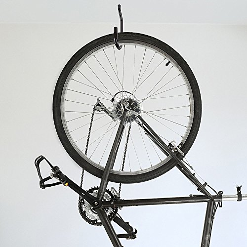 Dirza Bike Hooks Bike Rack Hanger for Garage Wall Ceiling Storage - Soft Coating Set of 8
