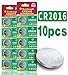 CR2016 3V Lithium Battery (10-Pack)
