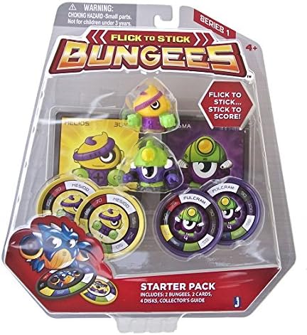Hesiod and Fulcram Bungees Flick to Stick Series 1 Starter Pack