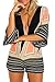 Simplee Apparel Women's Ethnic Butterfly Sleeve Back V Floral Print Jumpsuit