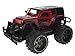 Jeep Wrangler Cross Country 1:14 Scale Battery Operated Remote Controlled 4WD 2.4 GHz Toy RC Truck w/ Remote Control,& Door Opening Action