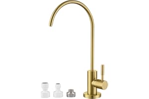 MIAOHUI Reverse Osmosis Faucet, Drinking Water Faucet Fits Non-Air Gap Water Filtration Systems, Modern RO Faucet Kitchen Fil