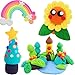 QMAY (25g Air Dry Clay, 24 Colorful Ultra Light Molding Magic Non-Toxic Clay & Dough, Creative Art DIY Crafts, Best Kids Gifts