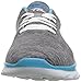 Skechers Performance Womens Go Fit-TR Walking Shoe,Gray/Blue,8.5 M US