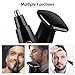 Rechargeable Nose Hair Trimmer-Kirecoo Professional Electric Water Resistant Nose Ear Hair Trimmer for Men Women, Wet/Dry Use, Painless Trimming