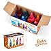 MDORANGE Crayons for Toddlers Palm-Grip 16 Colors Baby Crayons Washable & Non-Toxic Paint Crayons Sticks Stackable Toys (Finger Crayons)