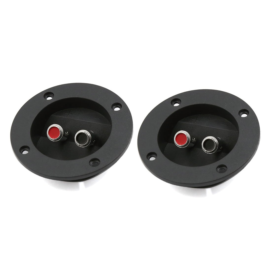 Sourcingmap Pair Audio Speaker Spring Binding Post Terminal Box Connector Board