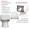 Jabsco-60020-Series-135SL-Marine-Remote-Control-Halogen-Searchlight-Joystick-Control-100000-CP