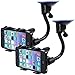 Car Mount, Costech Soft Tube Universal Windshield Dashboard GPS Stand Bracket Holder Clamp for iPhone,Samsung Galaxy,Other 3.5-6.3In Smart Phone (2 Pack)