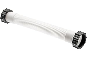Zzyyldu 11535 Pool Sand Filter Pump Hose - 16 Inch Intex Interconnecting Hose for Sand Filter Pumps Replacement Hose Salt Water Pump Hoses for Above Ground Pool Intex Filter Pumps & Saltwater Systems
