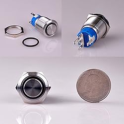 Taien Momentary Push button Switch 19mm 3/4" 1NO1NC