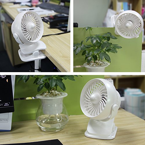image for Anglink Clip on Fan, Cool Breeze Designing, Mosquito Repellent, USB or