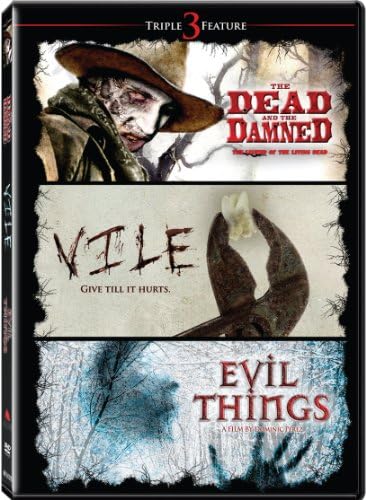 Horror Pack Volume 1: (Evil Things / Vile / The Dead and The Damned)