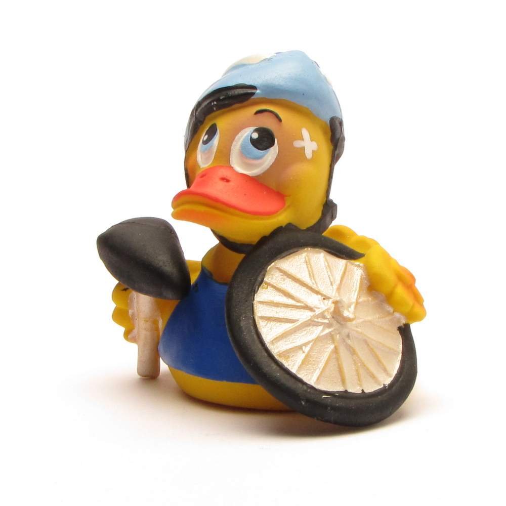 Rubber Duck Biker Bath Duck