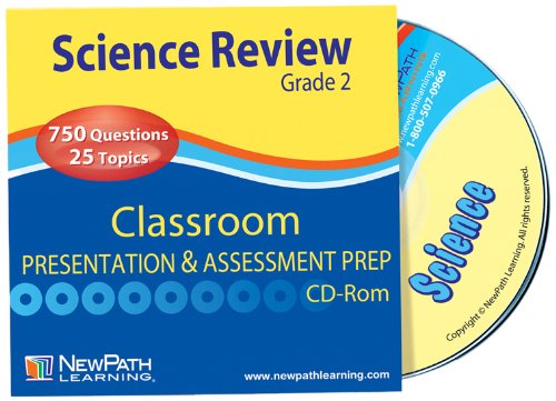 NewPath Learning Science Interactive Whiteboard CD-ROM, Site License, Grade 2
