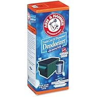 Arm & Hammer 3320084116 Trash Can & Dumpster Deodorizer, Sprinkle Top, Original, Powder, 42.6oz