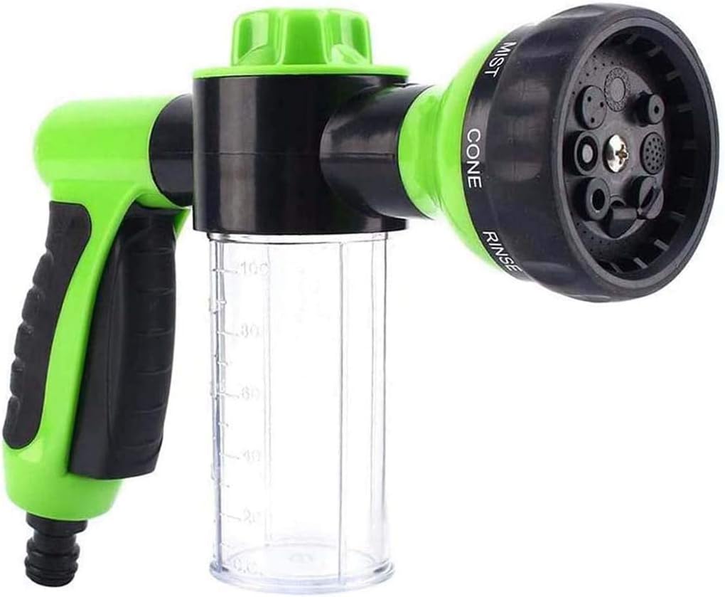 Foam Sprayer, DELFINO Garden Water Hose Foam Nozzle Soap Dispenser Gun