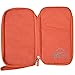 Hopsooken Travel Wallet & Passport Holder Organizer Rfid Blocking ID Card Pouch (Orange)
