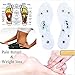 [2 Pairs ]Massaging Insoles,HQXING(Haiqi) Acupressure Magnetic Massage Foot Therapy Reflexology Pain Relief Shoe Insoles Washable and Cutable (Transparent and Blue)thumb 4