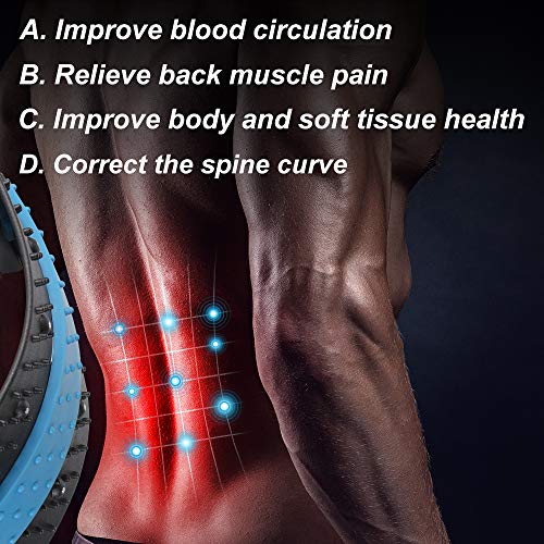 Back Stretcher, TEIBAKY Lower Back Stretcher for Pain Relief, Back