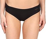 DKNY Smooth Cotton Bikini, S, Black