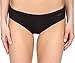 DKNY Smooth Cotton Bikini, S, Black