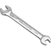 Utoolmart 8mm x 10mm Double Open End Wrench, 123mm Length | Metric, CR-V, Full Polished, Mirror Finished, 1 Pcs