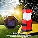outlite [Solar Rechargeable LED Collapsible Camping Lantern] 180 Lumen Portable Camping Light (Water Resistant Outdoor Survival Lighting Lamp) with 2