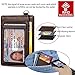 FurArt Slim Wallet with RFID Blocking -Minimalist Front Pocket Wallet for Men&Women with Removable D-Shackle