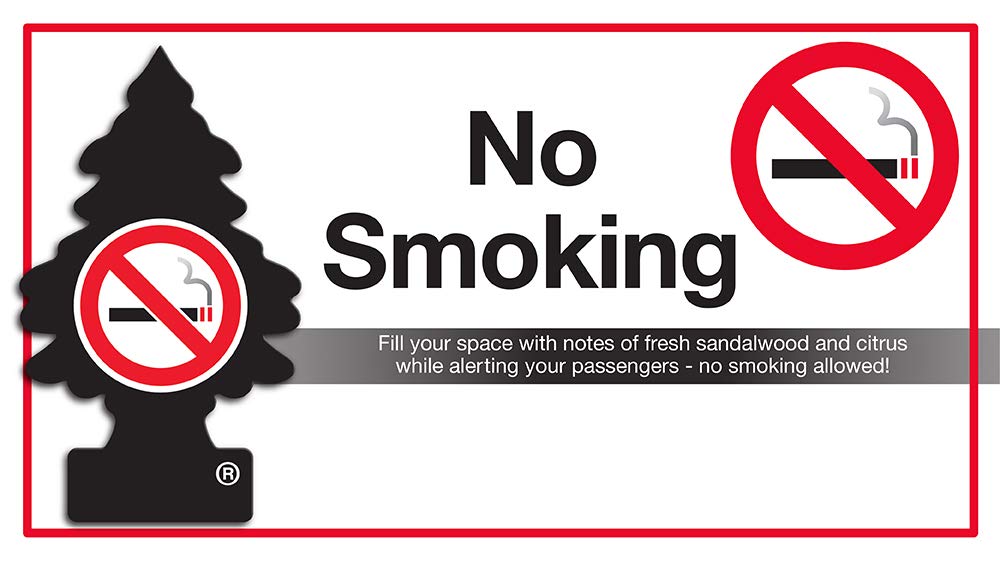 Little Trees No Smoking Air Freshener, (Pack of 24) Amazon