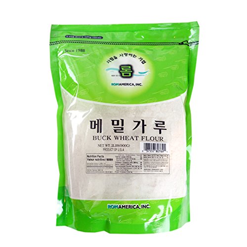 ROM AMERICA [ 2 Pound ] Buckwheat Flour Powder Stone Ground 메밀가루 - Thumbnail 3