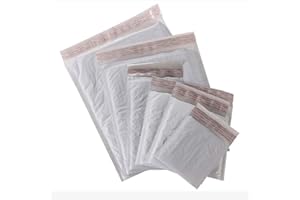 10 pcs Poly Envelopes Bags Poly Bubble Mailers Padded Envelopes Bags Self Seal Shockproof 10 pcs 4.33 X 5.91 Inch Convenient 