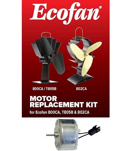 Amazon.com: Ecofan Aluminum Wood Stove Fan : Home & Kitchen