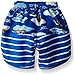 i play. by green sprouts Swim Trunks with Built-in Reusable Swim Diaper | Baby Boy Swimsuit | Lightweight, Patented Design (SIZE 12 MONTH)