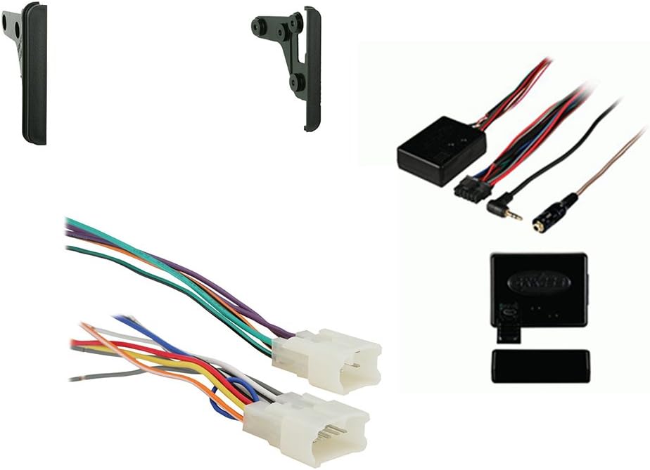 American Terminal fits Toyota Dash Kit, Radio Wiring Harness, Steering Wheel Control Interface