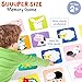 Banana Panda Suuuper Size Memory Matching Kids Game - includes 24 Extra-Large 6” x 6” Cards - Match The Animals or Use as Flashcards - for Toddlers, Boys & Girls, ages 2-4 years