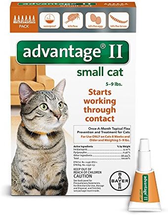 Advantage II for Small Cats 6 Pack by Advantage
