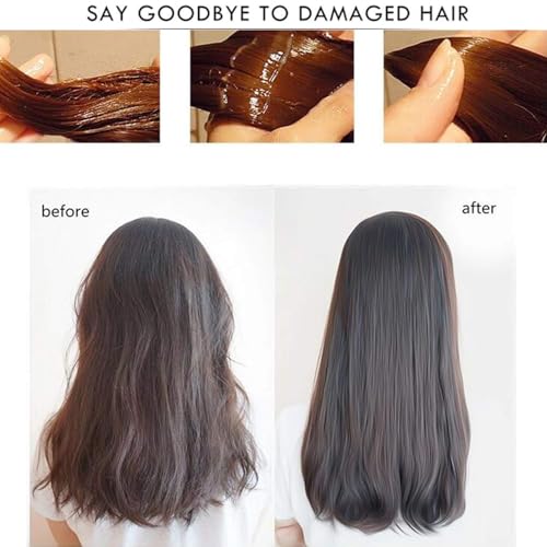 Karseell Collagen Hair Treatment 16.9 Oz 500ml Deep Repairs Conditioner Argan Oil Keratin Hair Treatment for Dry Damaged Curly Bleached & All Hair Types