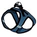 Voyager Step-In Air Dog Harness - All Weather Mesh, Reflective, No Pull Harness for Small, Medium Dogs, Cats - Secure with Hook & Loop Fastener, Buckle, Double D-Rings - Blue/Black Trim, XL
