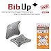 BibUp Magnetic RaceBib Fixing System (White)
