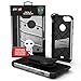 Zizo Bolt Series Compatible with iPhone 8 Plus Case Military Grade Drop Tested Tempered Glass Screen Protector Holster iPhone 7 Plus case Gray Black