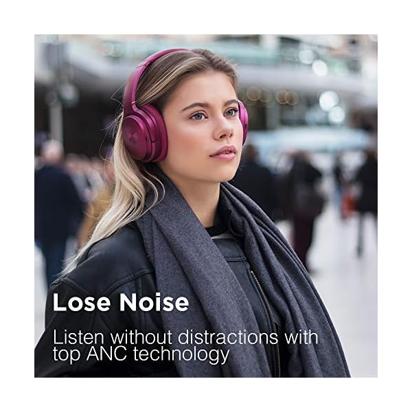 cowin-SE7-Active-Noise-Cancelling-Headphones-Bluetooth-Headphones-Wireless-Headphones-Over-Ear-with-MicAptx-Comfortable-Protein-Earpads-50H-Playtime-Foldable-Headphones-for-TravelWork-Purple cowin SE7 Active Noise Cancelling Headphones Bluetooth Headphones Wireless Headphones Over Ear with Mic/Aptx…